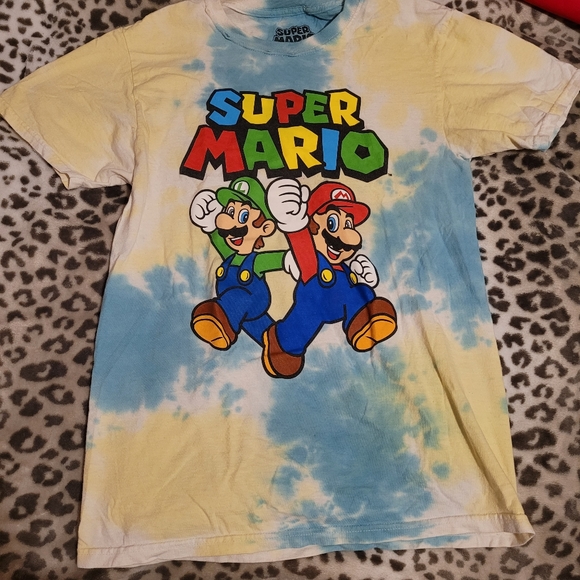 Nintendo Super Mario Brothers Tie Dye 